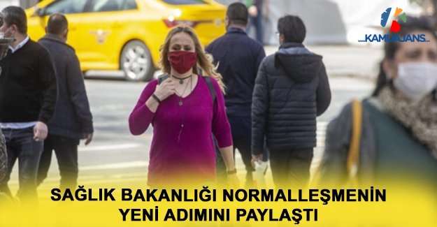 Sağlık Bakanlığı Normalleşmenin Yeni Adımını Paylaştı