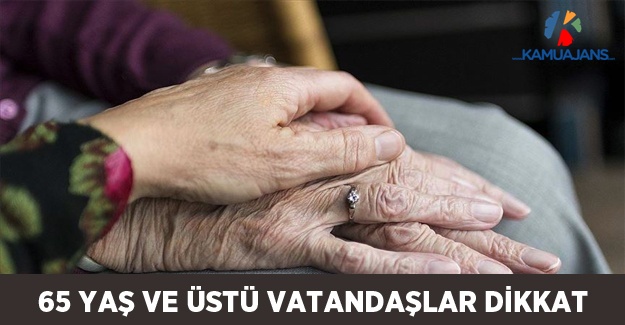 65 Yaş ve Üstü Kişilerin İzin Saati Değişti