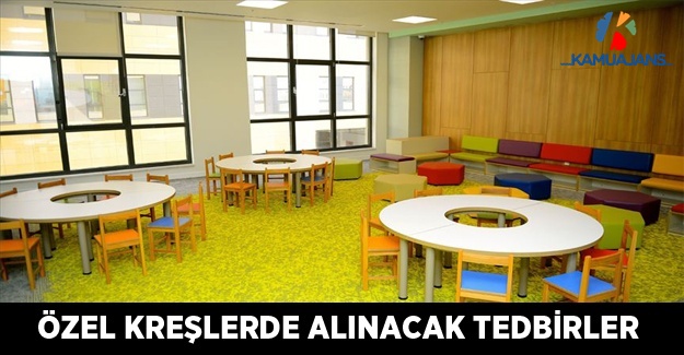 Özel Kreşlerde Alınacak Virüs Tedbirleri