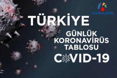 16 Haziran 2020 Koronavirüs Tablosu