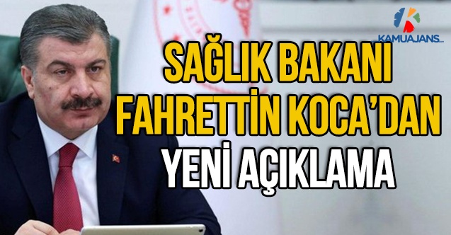 Sağlık Bakanı Fahrettin Koca'dan Vaka Artışı Sonrası Açıklama