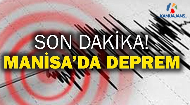 Manisa'da Korkutan Deprem