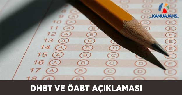 ÖSYM Başkanı Aygün'den DHBT ve ÖABT Açıklaması