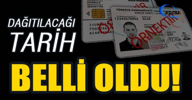 Çipli Kimlik Kartları 2017'de Tüm İllerde Dağıtılacak