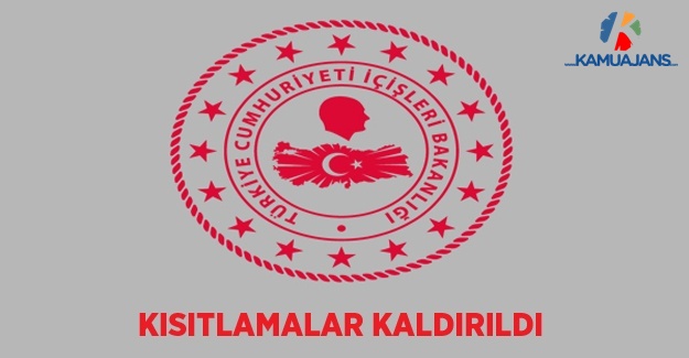 Restoran, Kafe ve Kahvehane Kısıtlamaları Kaldırıldı
