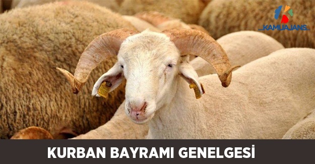 'Kurban Bayramı' Genelgesi
