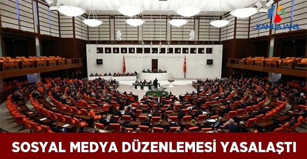 Sosyal Medya Düzenlemesi Yasalaştı