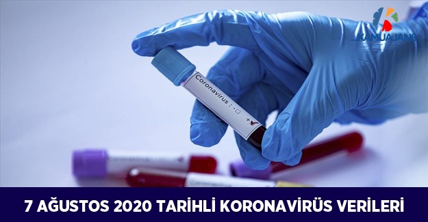 Koronavirüs (COVID-19) Veriler (7 Ağustos 2020)