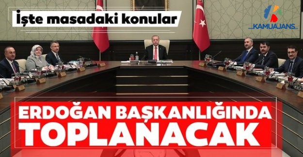 Kabine Bugün Cumhurbaşkanı Erdoğan Başkanlığında Toplanacak