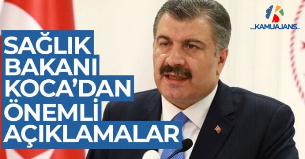 Bakan Koca'dan Önemli Açıklamalar (16 Eylül 2020)