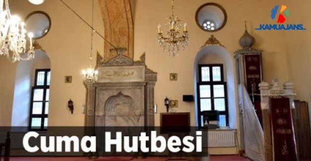 18 Eylül 2020 Türkiye Geneli Cuma Hutbesi Yayınlandı