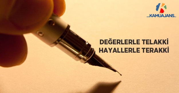 Değerlerle Telakki, Hayallerle Terakki