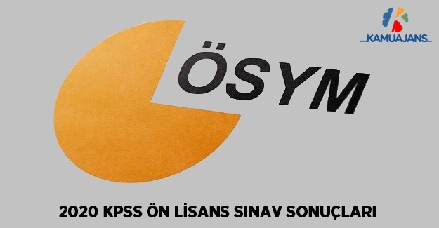 2020-KPSS Ön Lisans Sınav Sonuçları