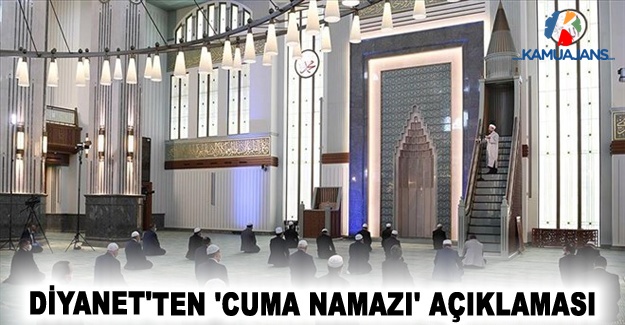Diyanet'ten Son Dakika 'Cuma Namazı' Açıklaması