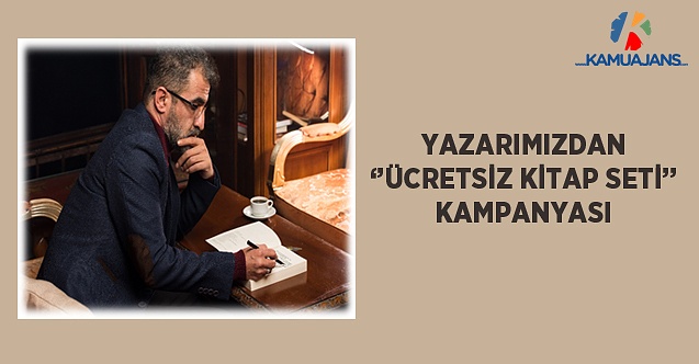 Yazarımızdan ''Ücretsiz Kitap Seti'' Kampanyası