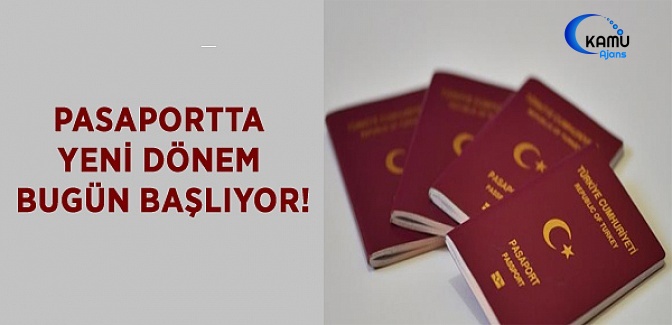 Çipli Pasaport Dönemi Bugün Başlıyor!