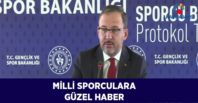 Milli Sporculara Yüzde Yüz Burs İmkanı Tanınacak