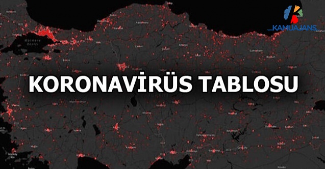 31 Aralık 2020 Koronavirüs Tablosu