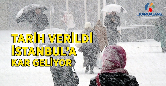 Meteoroloji Tarih Verdi: İstanbul'a Kar Geliyor