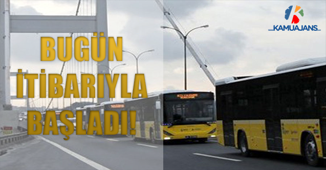 Bugün İtibarıyla Başladı!