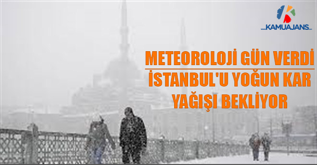 Meteoroloji Gün Verdi: İstanbul'u Yoğun Kar Yağışı Bekliyor