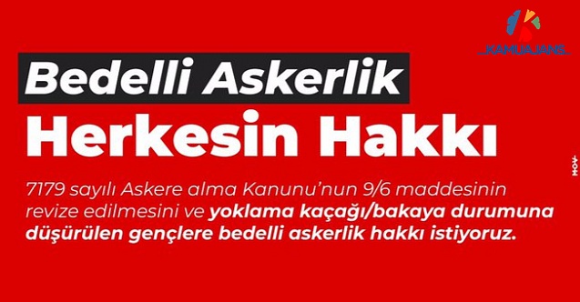 Bakaya Ve Yoklama Kaçakları Bedelliden Hak İstiyor