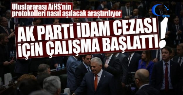 AK Parti İdam Cezası İçin Çalışma Başlattı