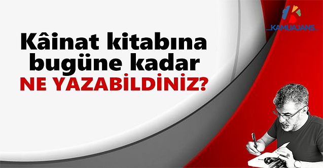 Bugüne Kadar ''Ne'' Yazabildiniz?
