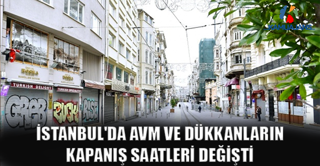 İstanbul'da AVM Ve Dükkanların Kapanış Saatleri Değişti