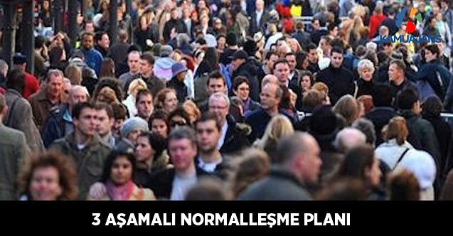 3 Aşamalı Normalleşme Planı