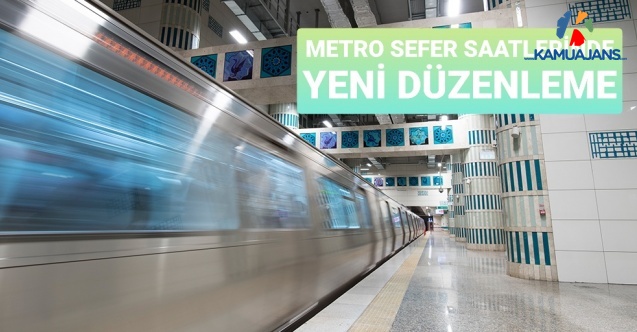 İstanbul'da Metro Sefer Saatleri Güncellendi
