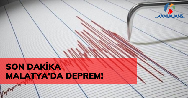 Malatya'da Deprem Korkuttu