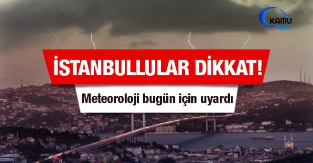 İstanbul Gece Saatlerinden İtibaren Sağanak Yağışlı