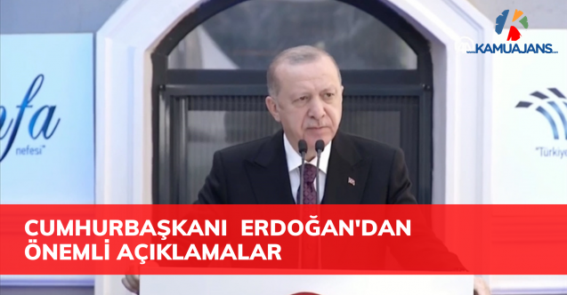 Cumhurbaşkanı Erdoğan, MFA Kocayusuf Maske Fabrikası'nın Açılış Töreninde Konuştu