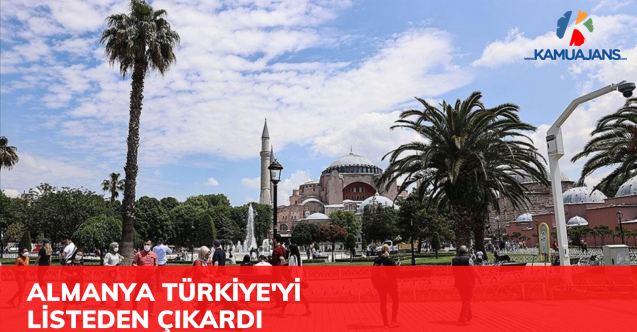 Almanya Türkiye'yi Kovid-19 'Yüksek Riskli' Bölgeler Listesinden Çıkardı