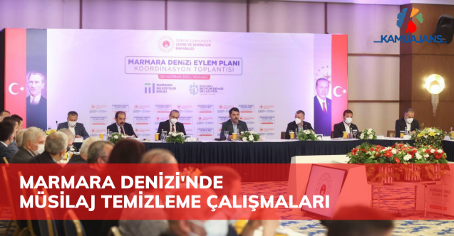 Marmara Denizi'nde Müsilaj Temizleme İçin Acil Müdahale Çalışması Başlıyor
