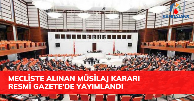 Müsilaj Sorunu İçin Kurulan Meclis Araştırma Komisyonu Resmi Gazete'de