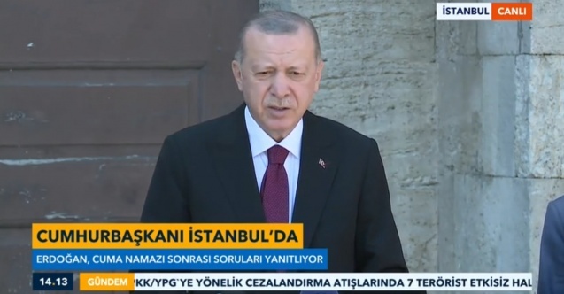 Cumhurbaşkanı Erdoğan'dan Gündeme İlişkin Açıklamalar