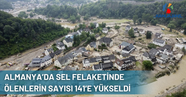 Almanya’da Sel Felaketinde Ölenlerin Sayısı 141’e Yükseldi