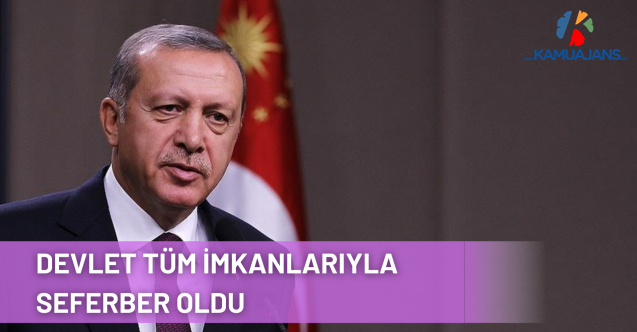 Cumhurbaşkanı Erdoğan: Orman Yangınlarının Kontrol Altına Alınması İçin Devlet Tüm İmkanlarıyla Seferber Oldu