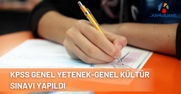 KPSS A Grubu ve Öğretmenlik Sınavı Yarın Yapılacak
