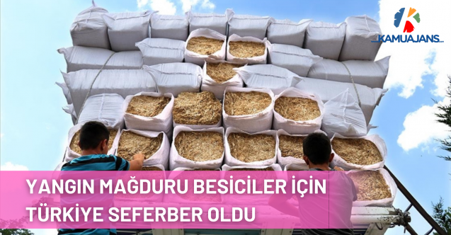 Yangın Mağduru Besiciler İçin Türkiye Seferber Oldu