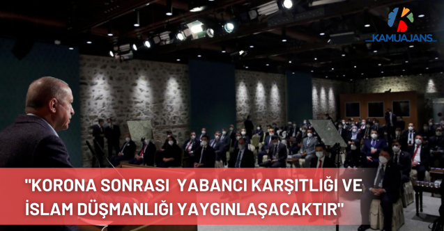 Cumhurbaşkanı Erdoğan Korona sonrası Döneme İlişkin Açıklamalarda Bulundu