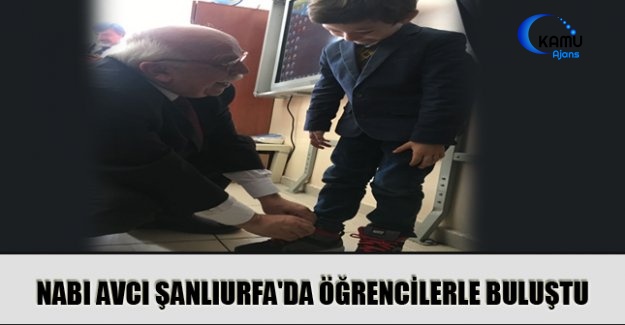 Nabi Avcı Şanlıurfa'da Öğrencilerle Buluştu