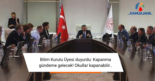 Bilim Kurulu Üyesi duyurdu: Kapanma gündeme gelecek! Okullar kapanabilir..