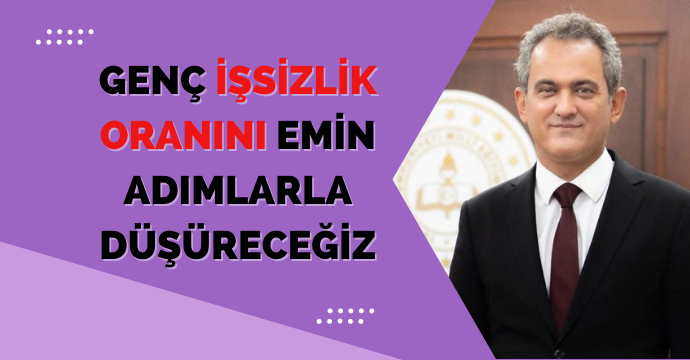 Bakan Özer: Genç işsizlik oranını emin adımlarla düşüreceğiz