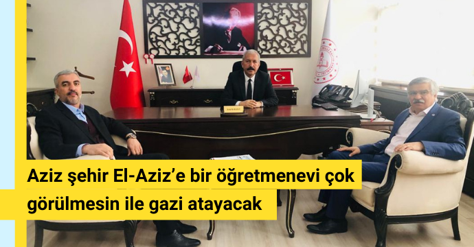 Aziz şehir El-Aziz’e bir öğretmenevi çok görülmesin