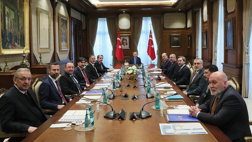 Türkiye Kamu-Sen Heyetinden Cumhurbaşkanı Erdoğan'a Ziyaret!