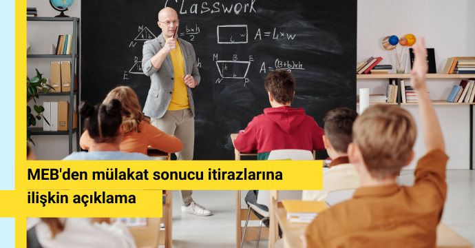 MEB'den mülakat sonucu itirazlarına ilişkin açıklama
