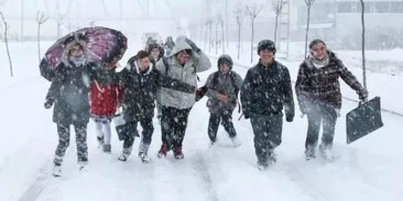 Bu İllerimizde Okullar Tatil Edildi!